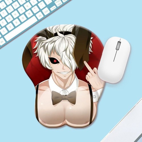 Bobo Series Anime 3D Mouse Pad 3D Stereo Mouse Mat Wrist Support PC - Photo 42/51