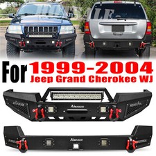 Fits 1999-2004 Jeep Grand Cherokee Wj Off-road Front Rear Bumper Wwinch Plate Fits 1999-2004 Jeep Grand Cherokee Wj Off-road Front Rear Bumper Wwinch Plate