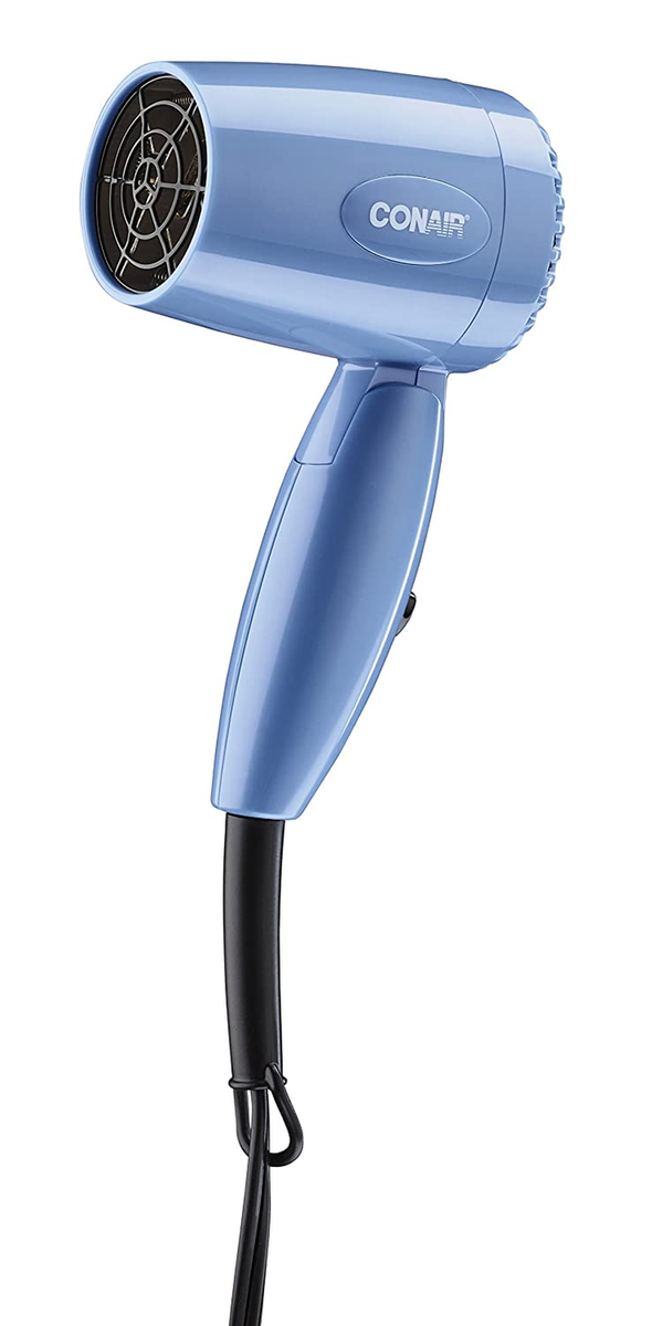 Travel Hair Dryer with Dual Voltage, 1600W Compact Hair Dryer with