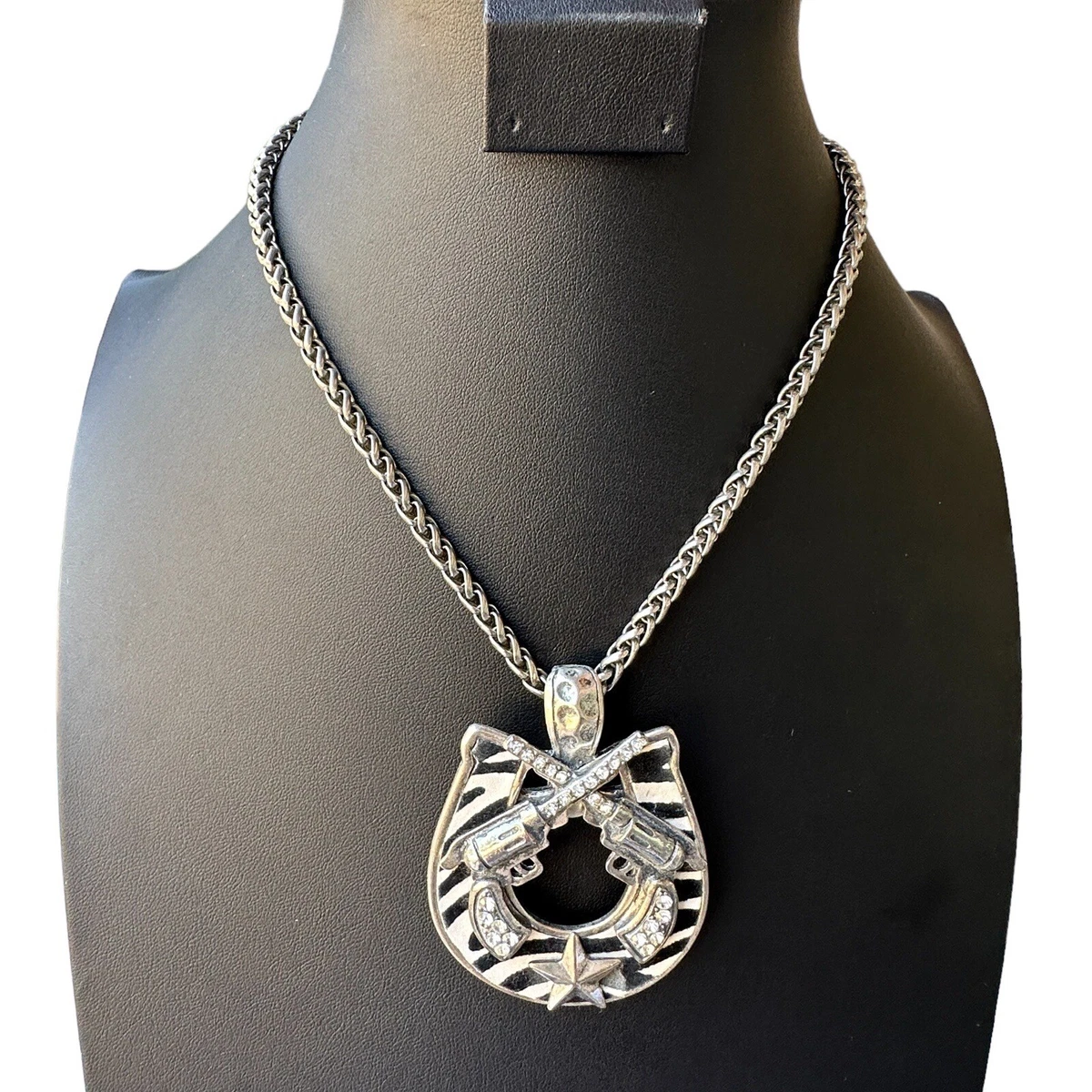 Vintage horseshoe necklace deals