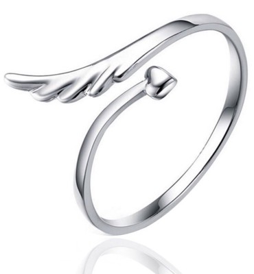 *NEW Women’s Adjustable Angel Wing Memorial 925 Sterling Silver Ring Size 4-7 *NEW Women’s Adjustable Angel Wing Memorial 925 Sterling Silver Ring Size 4-7