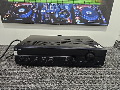J1083 TOA A-2030 schwarz 30 W Profi Multifunktionsmixer Power PA Verstärker
