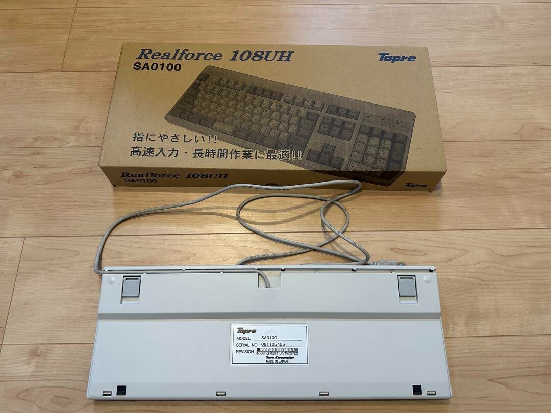 東プレ REALFORCE 108UH（SA0100） Amazon.co.jp: 東プレ Realforce108UH 静電容量無接点方式統一