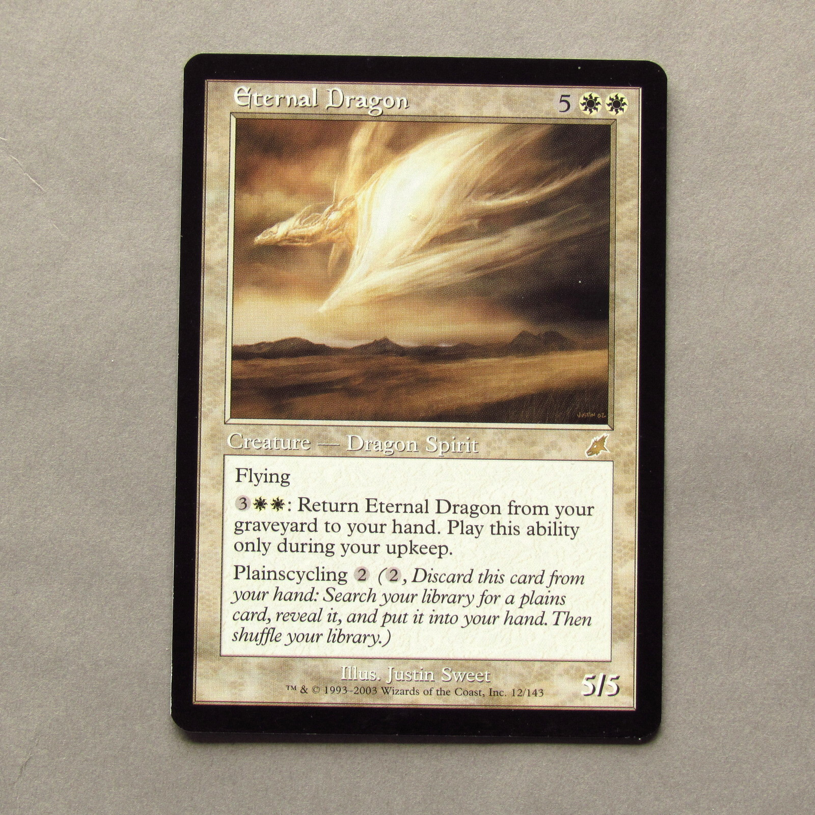 MTG ETERNAL DRAGON (X1) SCOURGE NM Magic Card