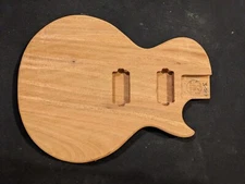 LP Electric Guitar Body,  Mahogany, MADE IN USA, #3-347