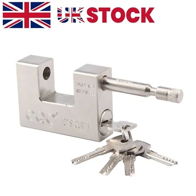 94mm Stubborn Warehouse Heavy Duty Shipping Container Padlock Chain Lock new