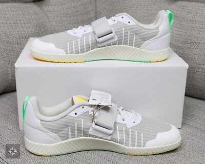 Adidas The Total White Weightlifting Crossfit Shoes Men's Size 7.5