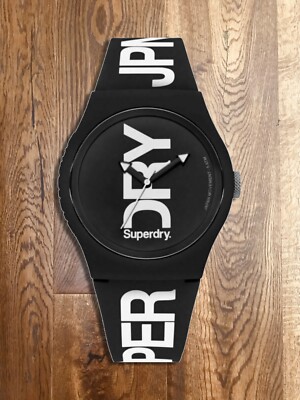 Superdry Unisex Urban XL Analogue Quartz Watch with Silicone