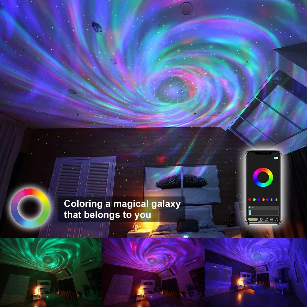 Aoellit on sale galaxy projector