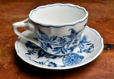 Blue Danube Japan - tea cups and saucers (set of four) | eBay