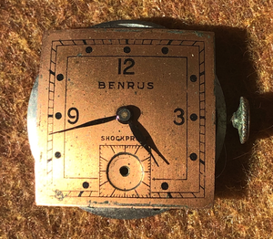 benrus shockproof watch