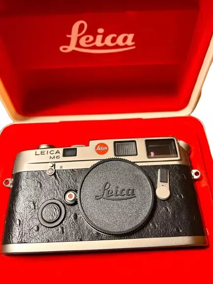 [Mint in Box] LEICA M6 Titanium Titan Ostrich Rangefinder Film Camera  Japan