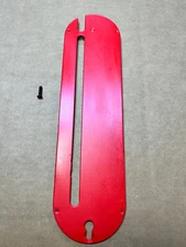 Craftsman table saw throat plate insert for 315 models 315.228390 315.228590 etc