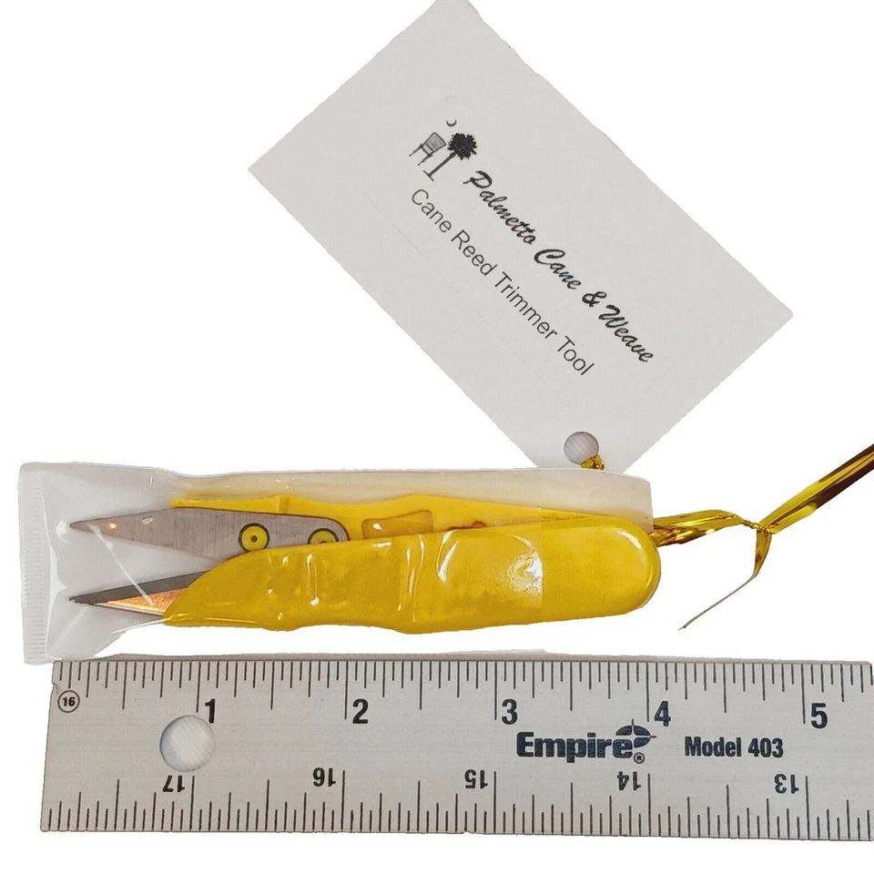 NEW Easy Grip Compact Scissor Action Chair Cane & Reed Trimmer Nippers 4" Long - Image 2 of 3