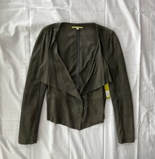 Gianni Bini Leather Jacket Womens Size S