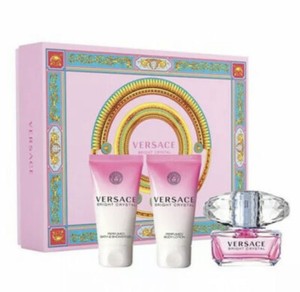 versace bright crystal 3 piece gift set