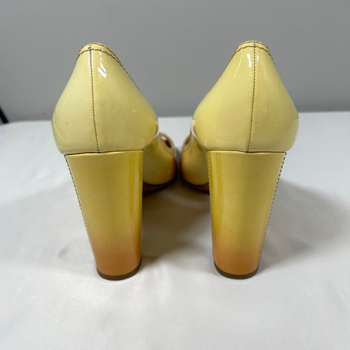 Prada Lackleder Peeptoe Ombre Pumps Heels Damen 39,5 - Bild 8 von 12