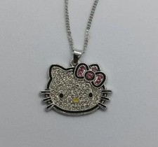Hello Kitty Rhinestone Necklace