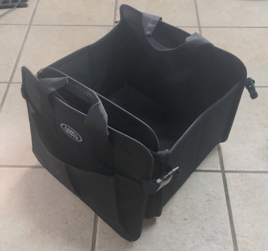 OEM Land Rover Range Logo Collapsible Cargo Carrier Organizer