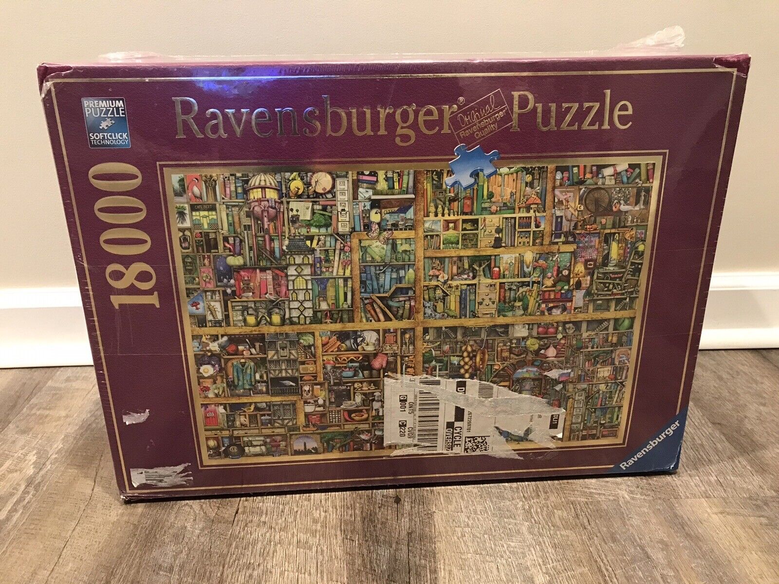 Quebra-cabeça Ravensburger 18.000 peças: MAGICAL BOOKCASE