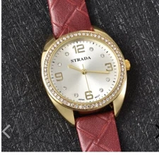 Strada watch with famous maker austrian crystals