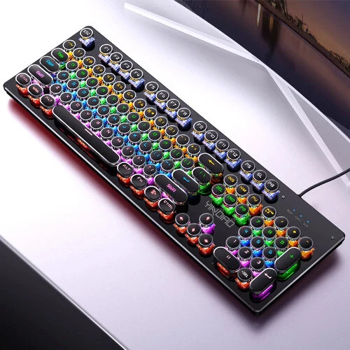 Mechanical Keyboard Switches Gaming Wired Accessories Keyboards with Numpad