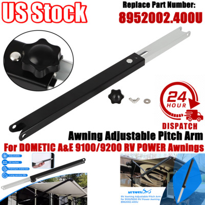 For DOMETIC A&E 9100/9200 RV POWER Awnings Adjustable Pitch Arm 30'' 8952002.400U