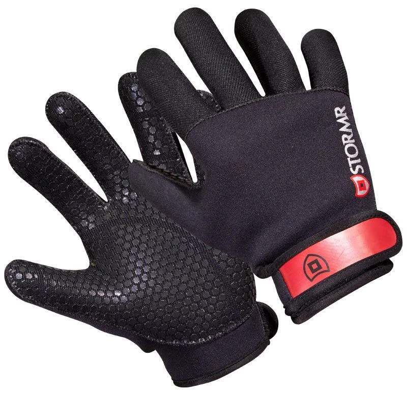 Guante de neopreno StormR Strykr para hombre, negro, M Foto 3 de 3