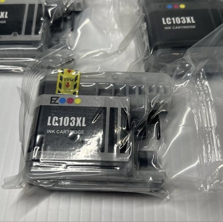 EZ Ink Cartridges for Brother LC103XL Black New Sealed NIP 5 Pcs - Image 4 of 4