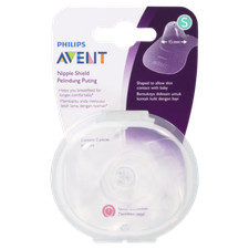 AVENT Nipple Shield 2 Pack - Small Soft Ultra-Thin Silicone SCF153/01