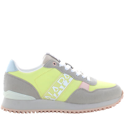 Napapijri P25u women's low sneakers NP0A4IQCYA71 S5ASTRA01/NYP FREESIA  YELLOW UK