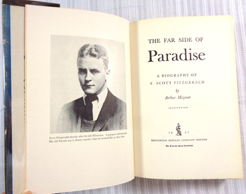 THE FAR SIDE OF PARADISE F. SCOTT FITZGERALD MIZENER 1951 True 1st Edition HC/DJ - Picture 6 of 8