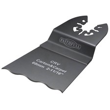Faithfull (faimfser68) Multi-Functional Tool CrV Serrated Wavy Edge  Blade 68mm