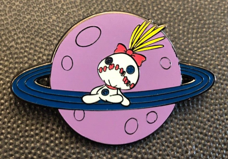 Disney pin 153327 Loungefly Scrump Lilo and Stitch Space Adventure planet rings