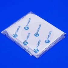 500 X DVD CD WHITEPAPER H&Uuml;LLE COVER CASE MIT KLEBEKLAPPE