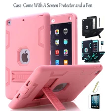 Military Case For iPad 5th/6th Generation Stand Heavy Duty Shockproof Hard Cover