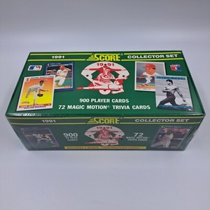 その他 1991 MLB SCORE COLLECTOR SET 1991 Score Baseball Collector Set / 900 Cards / Factory