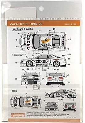ミニカー shun SHUNKO MODELS 1/24 TAISAN Nissan Skyline GT-R R32 Decal from