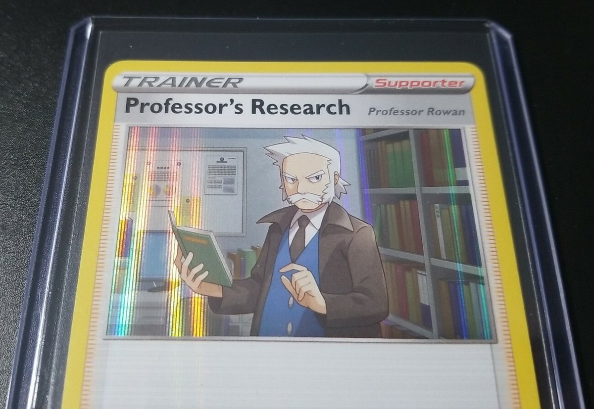 professors research pokemon card 2022 Pokémon TCG Trainer PROFESSOR 'S RESEARCH Holo Rare Brilliant Stars  147/172
