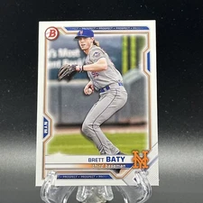 2021 Bowman Draft Brett Baty Rookie R14961 