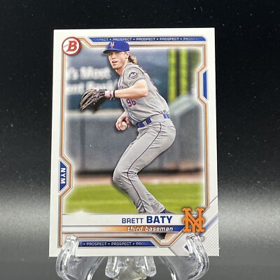 2021 Bowman Draft Brett Baty Rookie R18892 | eBay