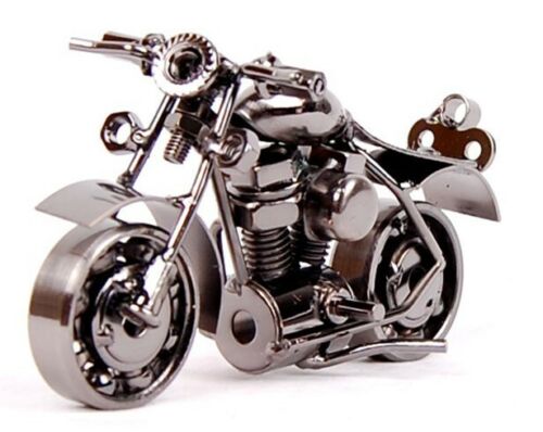 6" handmade motorcycle nuts and bolts sculpture collectible figurines gifts M37C - Afbeelding 1 van 1