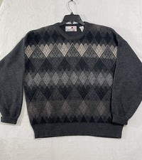 Florence Tricot Vintage Pullover Sweater XL Mens Coogi Style M Italy Wool Blend