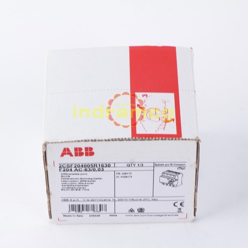 1piece NEW ABB F204 AC-63/0.03 Residual Current Circuit Breaker | eBay