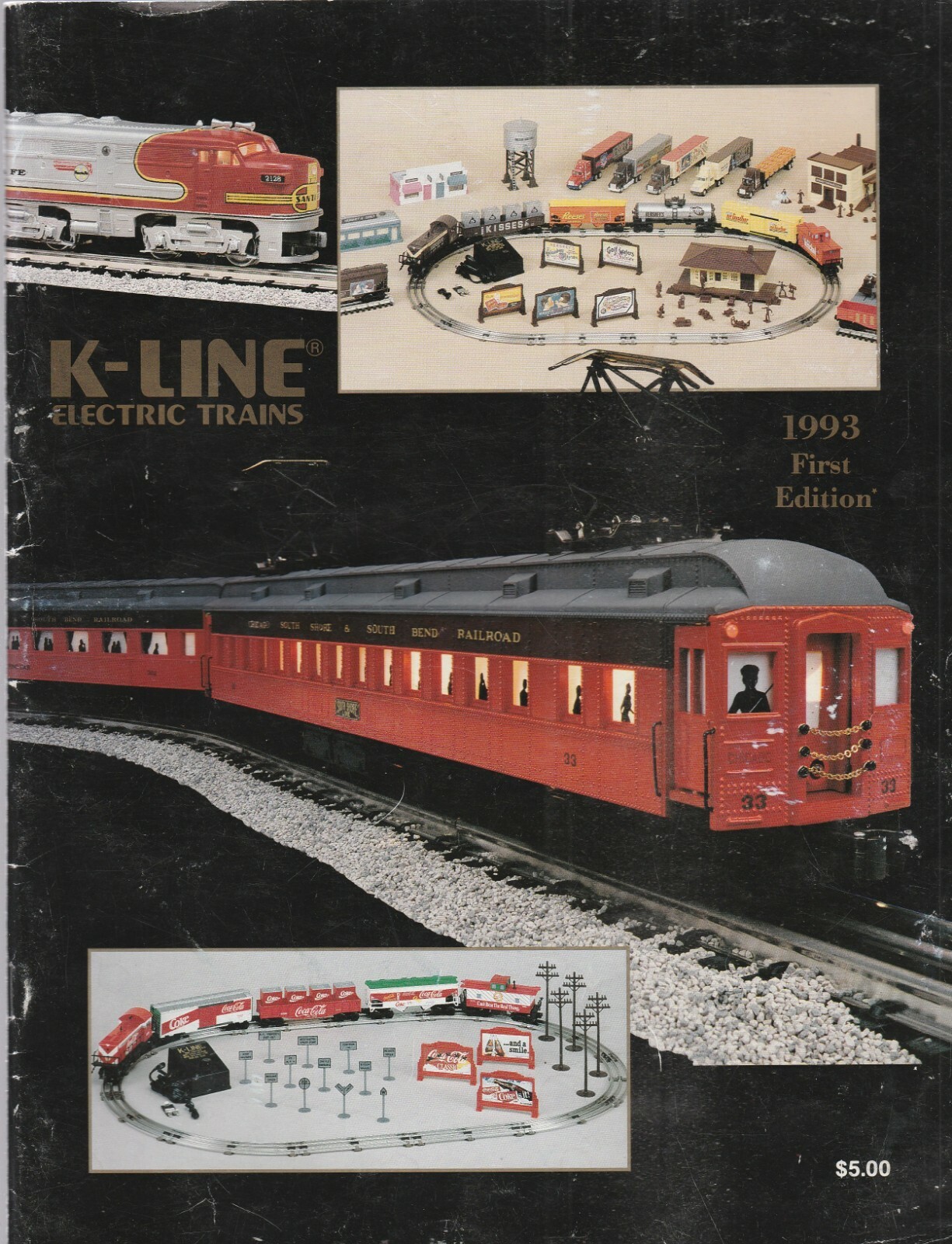 KLINE ELECTRIC TRAINS 1993 FIRST EDITION CATALOG eBay
