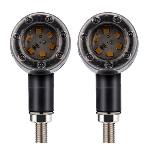 2x Freno LED Freno Frecce Fanale Posteriore per Harley Cafe Racer 4 Fili - Foto 2 di 9