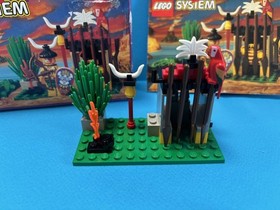 Lego Pirates 6246 Crocodile Cage with Box and Instruction Rare Vintage