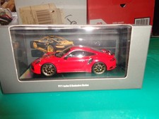 Spark Minimax Red Porsche 911 Turbo S Exclusive Series Die Cast 1:43 NIB