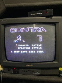 Famicom NES Game S4074 Contra 4in1 Contra 2,6,7,8