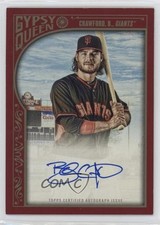 2015 Topps Gypsy Queen Auto Red 5/5 Brandon Crawford #GQA-BC Auto 0b0